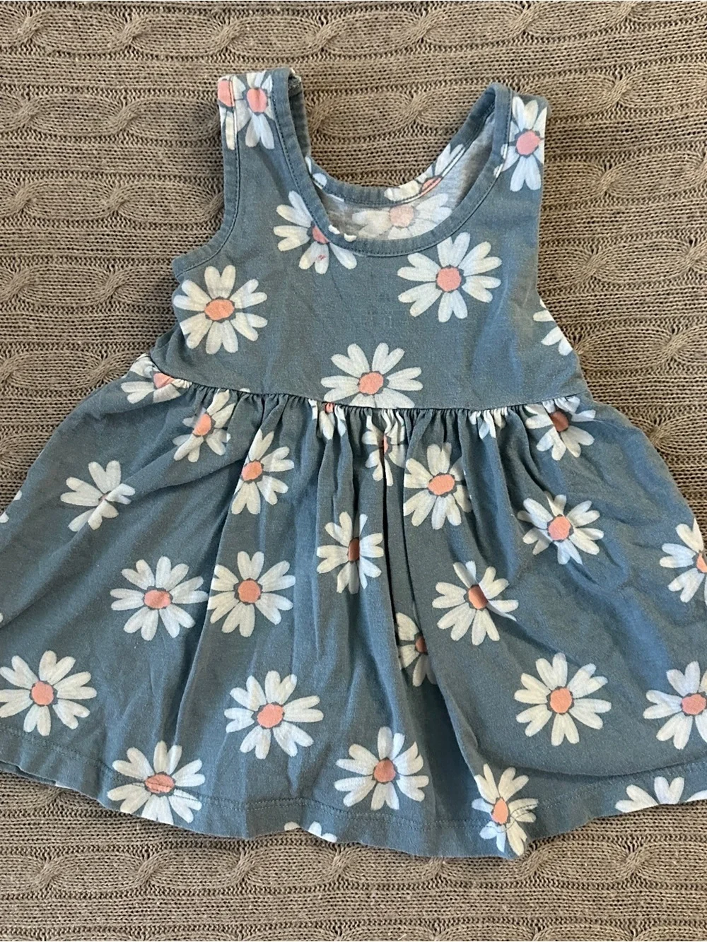 EUC Carter’s 6pc Baby Girl Dress + Bloomer Bundle, Pastel Florals, 18 Months